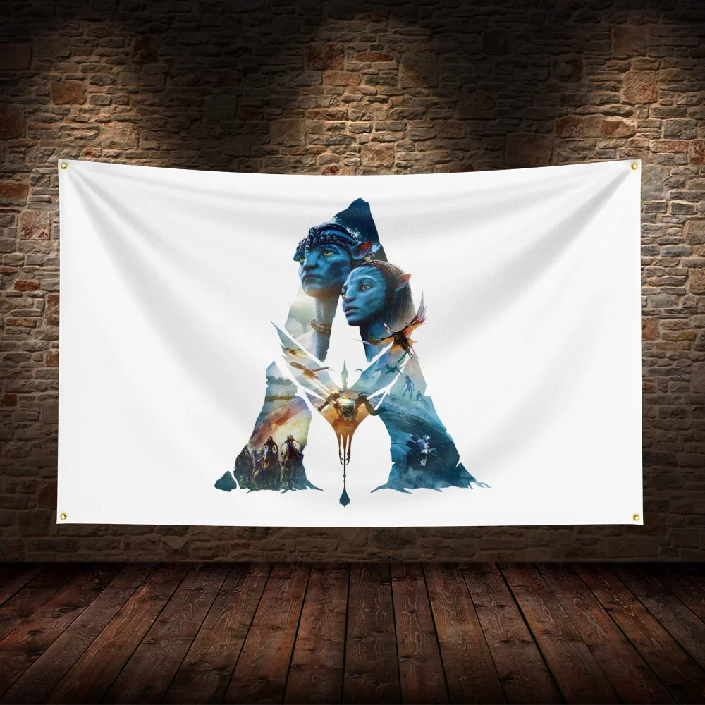 3x5 Ft A-Avatars Flag Warrior Movie Poster Adventure Tapestry Background Yard Idea For Party Banner Table Wall Decorati - Image 5