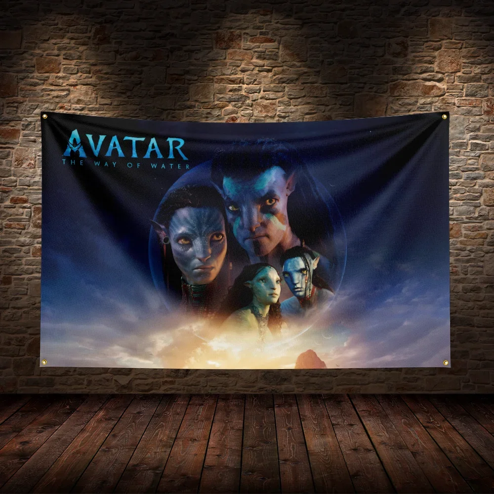 3x5 Ft A-Avatars Flag Warrior Movie Poster Adventure Tapestry Background Yard Idea For Party Banner Table Wall Decorati - Image 4