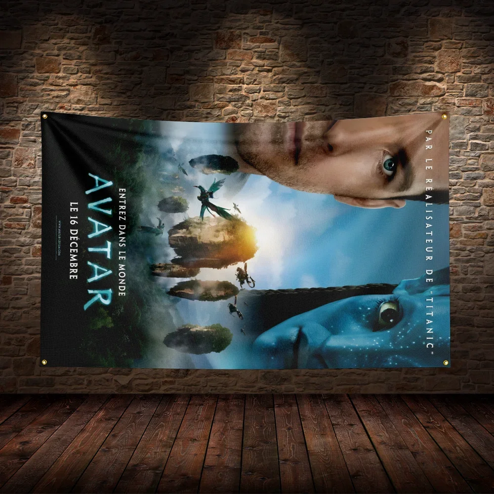 3x5 Ft A-Avatars Flag Warrior Movie Poster Adventure Tapestry Background Yard Idea For Party Banner Table Wall Decorati - Image 2