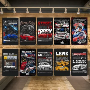 90x150cm 3X5FT Classics Racing Cool JDM Car AE86 RX Flag Polyester Printed Banner For Home Decor